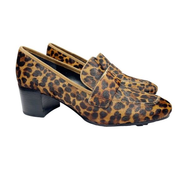 MARC FISHER Hudson Pony Hair Loafers - Picture 1 of 8